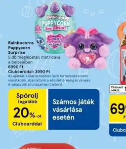 Tesco Rainbocorns Puppycorn Surprise ajánlat