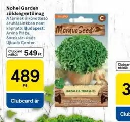 Tesco Nohel Garden zöldségvetőmag ajánlat