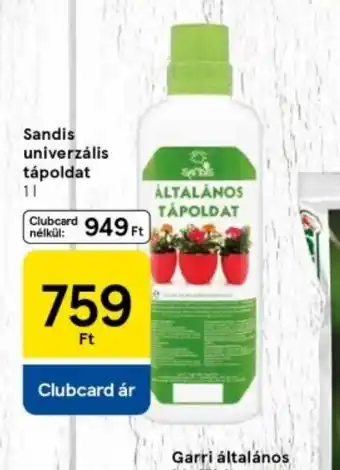 Tesco Sandia univerzális tápoldat ajánlat