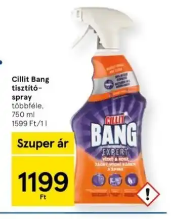 Tesco Cillit Bang tisztít-spray ajánlat