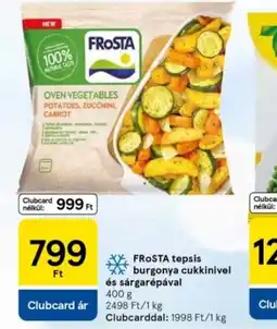 Tesco Frosta tepsi zöldség ajánlat