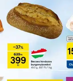 Tesco Becses kovászos burgonyás vekni ajánlat