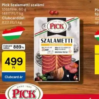 Tesco Pick Szalametti szalámi ajánlat