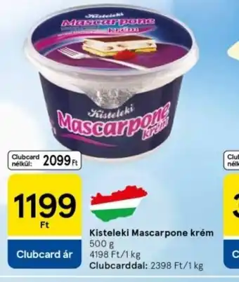 Tesco Kisteleki Mascarpone krém ajánlat