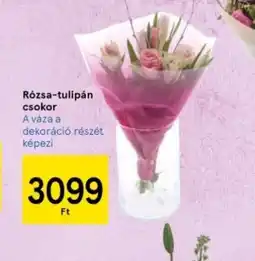 Tesco Rzsa-tulipán csokor ajánlat