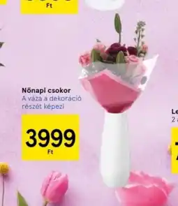 Tesco Nőnapi csokor ajánlat