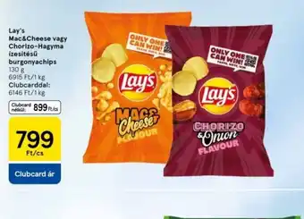 Tesco Lay's burgonya chips ajánlat