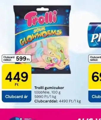 Tesco Trolli gumicukor ajánlat