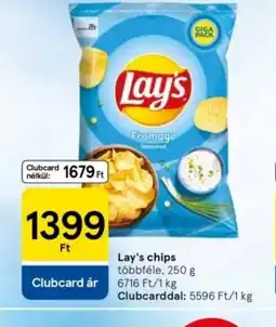 Tesco Lay's chips ajánlat