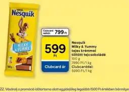 Tesco Nesquik Milky & Yummy ajánlat