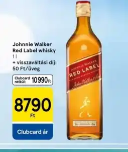 Tesco Johnnie Walker Red Label Whisky ajánlat