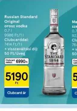 Tesco Russian Standard Original ajánlat