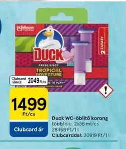 Tesco Duck WC-öblítő korong ajánlat