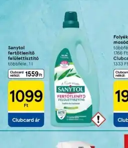 Tesco Sanytol fertőtlenítő felülettisztít ajánlat