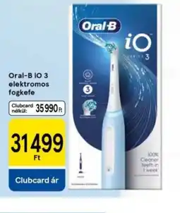 Tesco Oral-B iO 3 Elektromos Fogkefe ajánlat