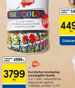 Tesco Eurofarbe rozsdastop rozsdagátl festék ajánlat