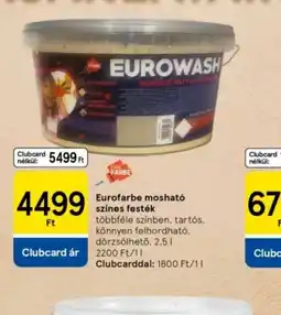 Tesco Euroferbe moshat szines festék ajánlat