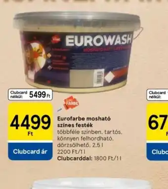 Tesco Euroferbe moshat szines festék ajánlat