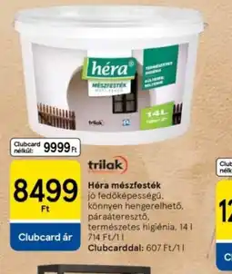 Tesco Héra mészfesték ajánlat