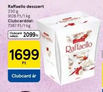 Tesco Raffaello desszert ajánlat