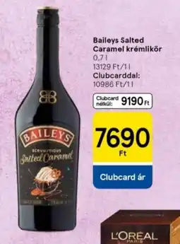 Tesco Baileys Salted Caramel krémlikör ajánlat