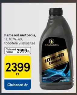 Tesco Pamasoil motorolaj ajánlat