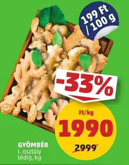 PENNY Gyömbér ajánlat