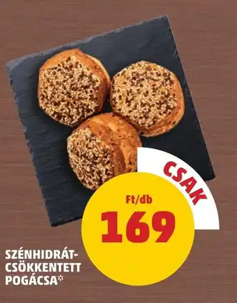 PENNY Szénhidrát- csökkentett pogácsa ajánlat