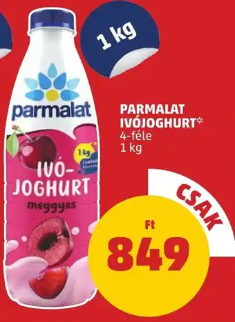 PENNY Parmalat ivójoghurt ajánlat