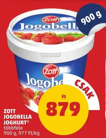 PENNY Zott Jogobella joghurt ajánlat