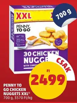 PENNY Penny To Go chicken nuggets XXL ajánlat