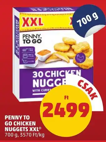 PENNY Penny To Go chicken nuggets XXL ajánlat