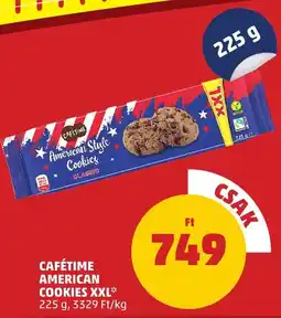 PENNY Cafétime American cookies XXL ajánlat