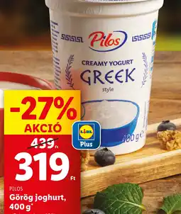 Lidl Pilos Görög joghurt ajánlat