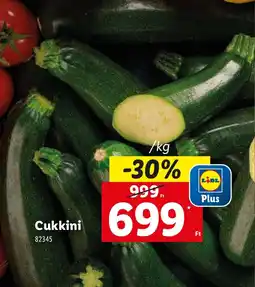 Lidl Cukkini ajánlat