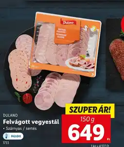 Lidl Dulano Felvágott vegyestál ajánlat