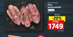 Lidl Friss ponty szeletek ajánlat