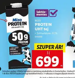 Lidl Mizo Protein UHT tej ajánlat