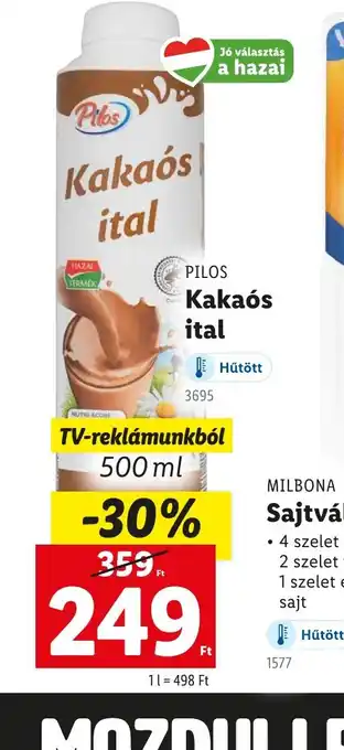 Lidl Pilta Kakas Ital ajánlat