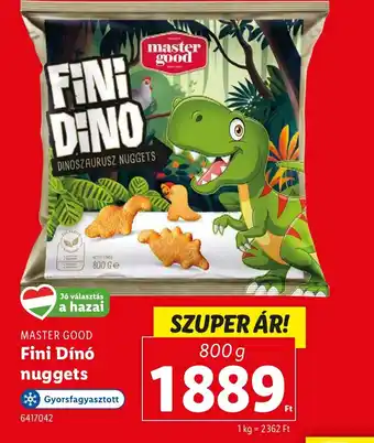 Lidl Master Good Fini Dino Nuggets ajánlat