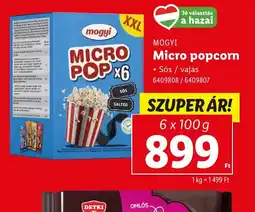 Lidl Mogyi Micro Popcorn ajánlat