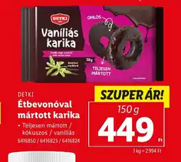 Lidl Detki Étbvonval Mártott Karika ajánlat