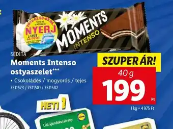 Lidl Moments Intenso ostyaszelet ajánlat