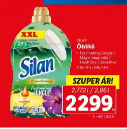 Lidl Silan Öblítő ajánlat