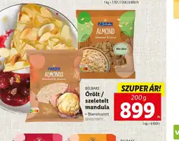 Lidl Belbake Örölt / szeletelt mandula ajánlat