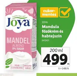 Lidl Joya Mandel ajánlat