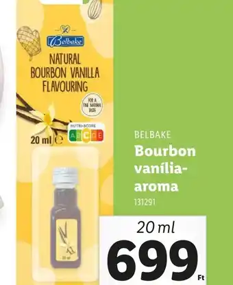 Lidl Belbake Bourbon Vanília-aroma ajánlat