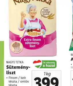 Lidl Nagyi titka Süteményliszt ajánlat