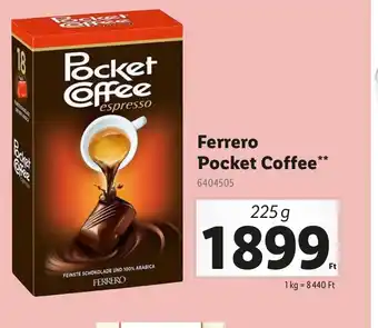 Lidl Ferrero Pocket Coffee Espresso ajánlat