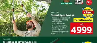 Lidl Parkside Teleszkpos Ágvág ajánlat